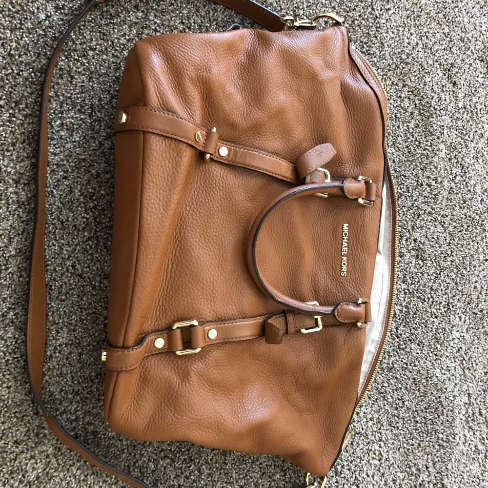 Michael Kors camel purse